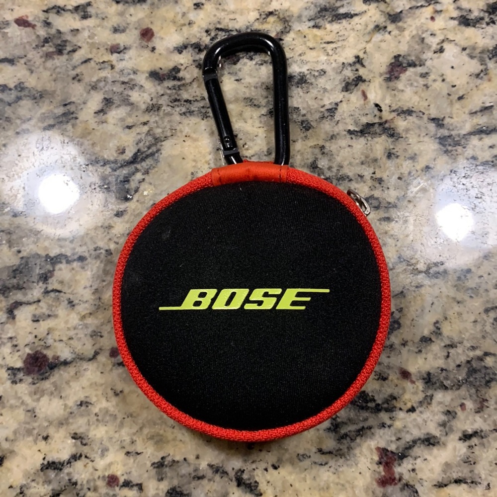 Bose Red In Ear Wired Headphones